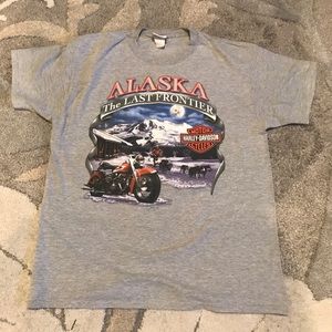 Harley Davidson Alaska t shirt